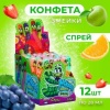 Спрей Мокрая конфета Змейки 28мл*12шт /Вкуснэль/ Детство